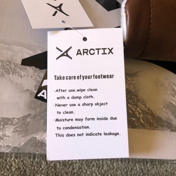 Arctix NIB Women’s McKenzie Pull-On Waterproof Duck Boots Brown Black Size 11 - Picture 13 of 15